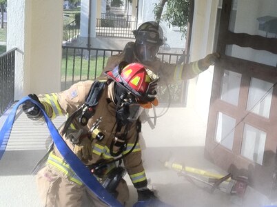 JBSA Fire and Emergency Services in action. 