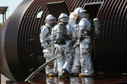 JBSA Fire and Emergency Services in action. 