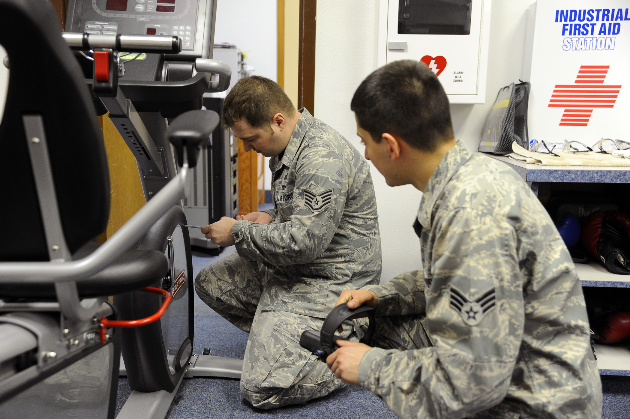 Malmstrom's fitness center Helping Airmen achieve goals through