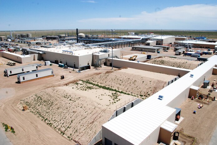 Pueblo Chemical Agent-Destruction Pilot Plant aerial view in June 2012. Huntsville Center is the Army Corps of Engineers' agent for facility design and construction of chemical demilitarization facilities.