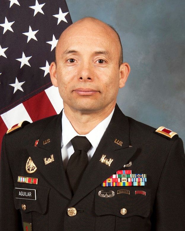 Col. Aguilar, the commander of the Portland District of the U.S. Army Corps of Engineers, took command on April 15, 2014.
