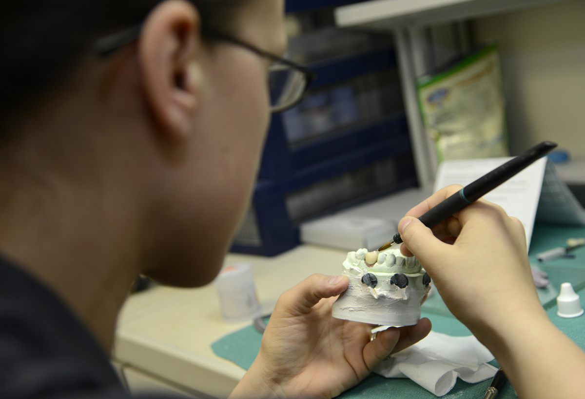 Dental lab technicians create smiles one tooth at a time > Joint Base
