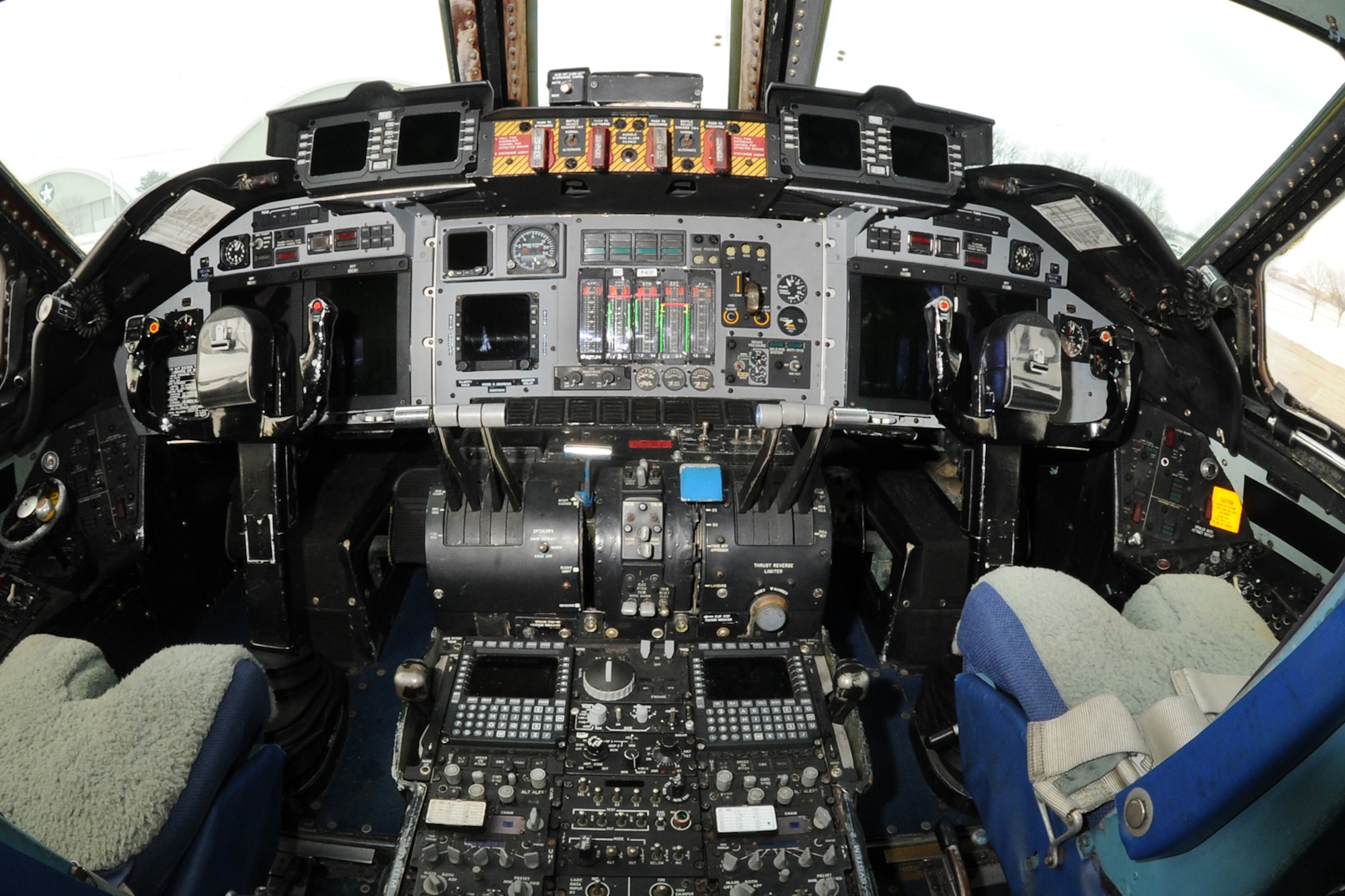 DAYTON, Ohio - Lockheed C-141C cockpit at the National Museum of the United States Air Force. (U.S. Air Force photo by Ken LaRock)
