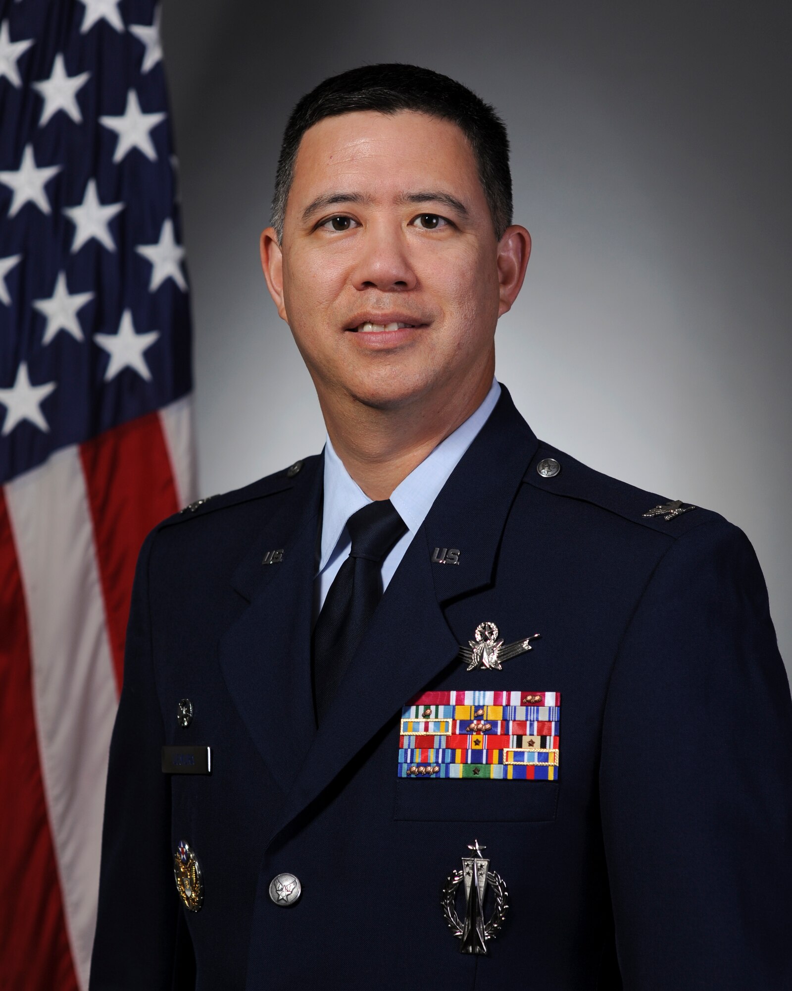Col. Robert Uemura, 460th Support Group commander