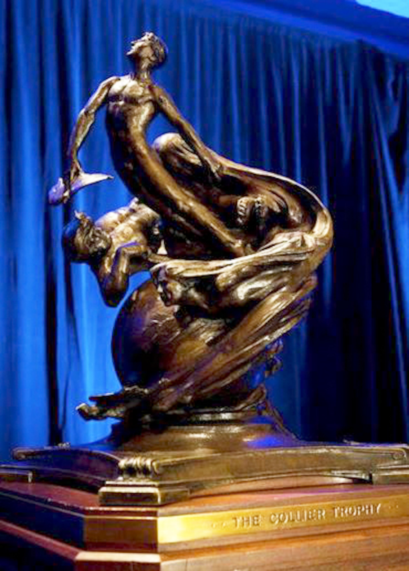 The National Aeronatic Association's Collier Trophy (Courtesy photo from U.S. Naval Air Systems Command)