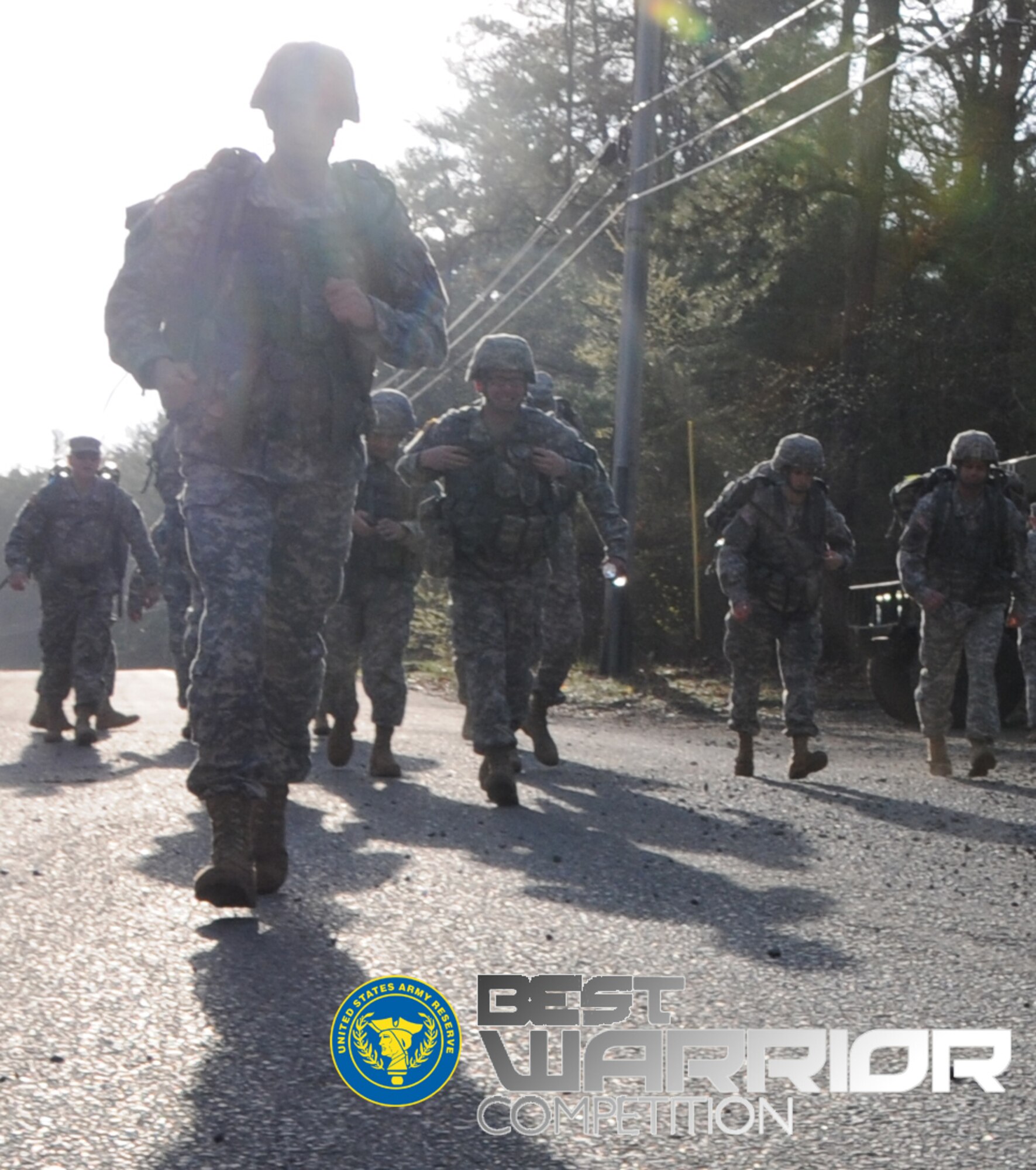 Several Army Reserve Soldiers are scheduled to participate in this year’s Best Warrior Competition April 21-25 at Joint Base McGuire-Dix-Lakehurst, N.J. The Best Warrior Competition will test these citizen-Soldiers’ warrior skills with events such as the Army Physical Fitness Test, M16 qualification and “Move and Shoot” ranges, urban operations, hand-to-hand combatives, day and night land navigation courses, and a road march. (Courtesy graphic/Released)