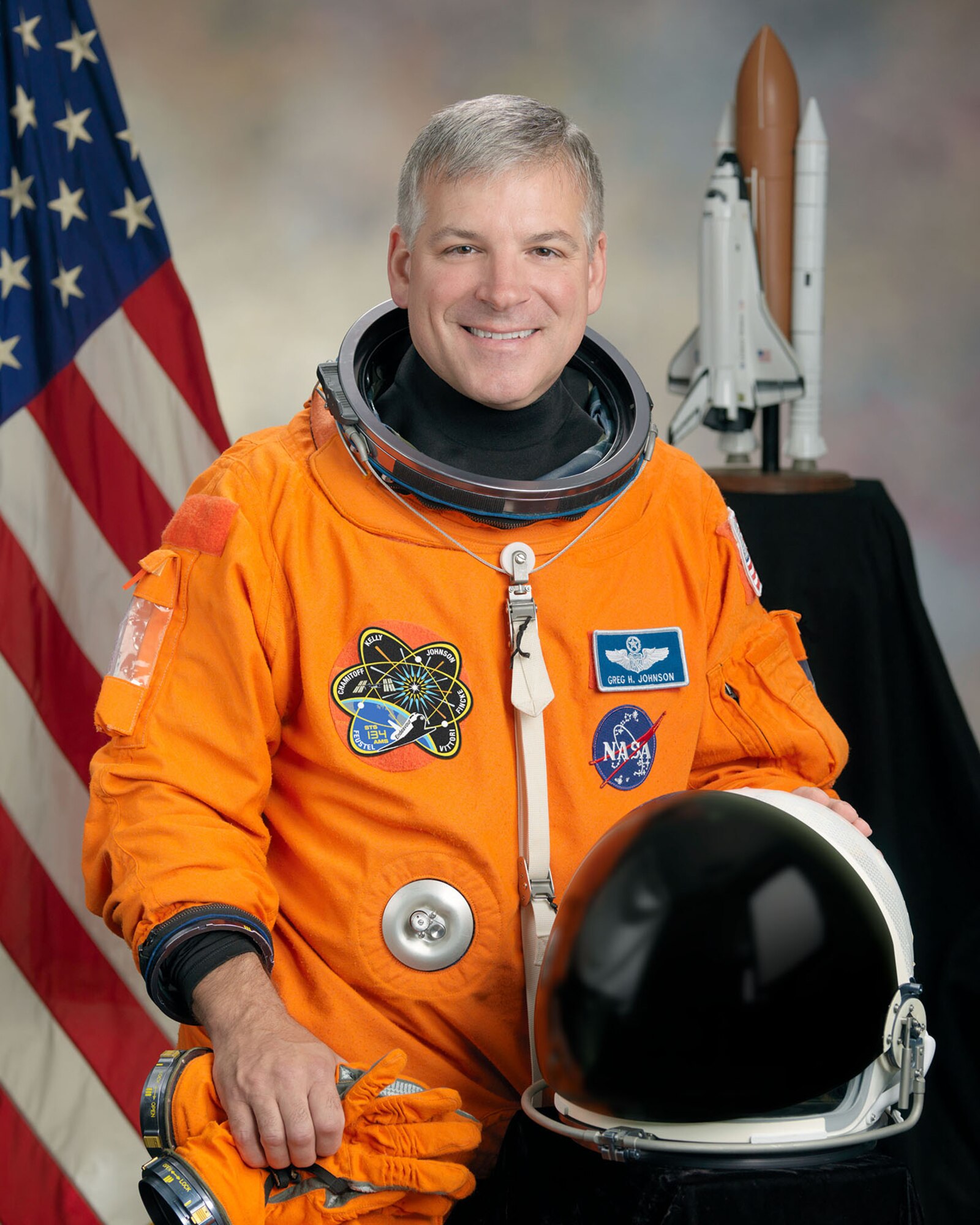 Former Astronaut and retired Air Force Colonel Gregory H. Johnson will introduce a special showing of "Gravity" (in 3D) at 7 p.m. on Friday, May 16, 2014, in the Air Force Museum Theatre as part of Space Fest at the National Museum of the U.S. Air Force. Johnson flew on several shuttle missions, including as pilot of STS-123 and STS-134 on Space Shuttle Endeavour. The theatre will charge a reduced price of $4 per person, and Johnson will answer questions after the movie. (Photo courtesy of NASA)