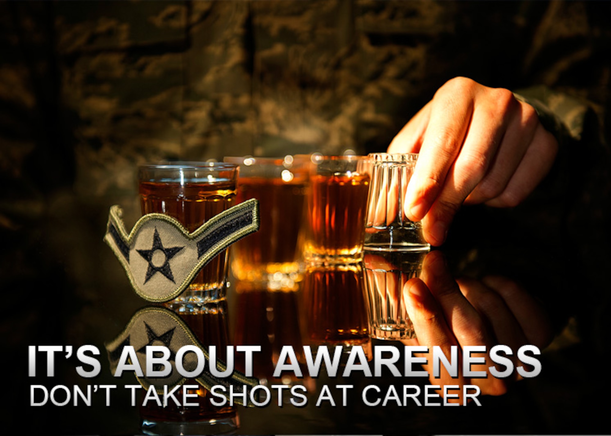 Ensuring military members are aware of the consequences and limitations of alcohol abuse and driving under the influence can have a profound effect on their career and possibly life. To learn more about the impact of alcohol or substance abuse, call the Alcohol and Drug Abuse Prevention and Treatment clinic at 575-784-1108. (U.S. Air Force photo illustration/Samuel King Jr.)