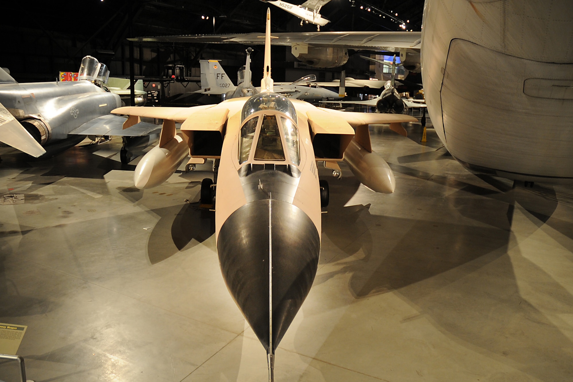 DAYTON, Ohio -- Panavia Tornado in the Cold War Gallery at the National Museum of the United States Air Force. (U.S. Air Force photo)
