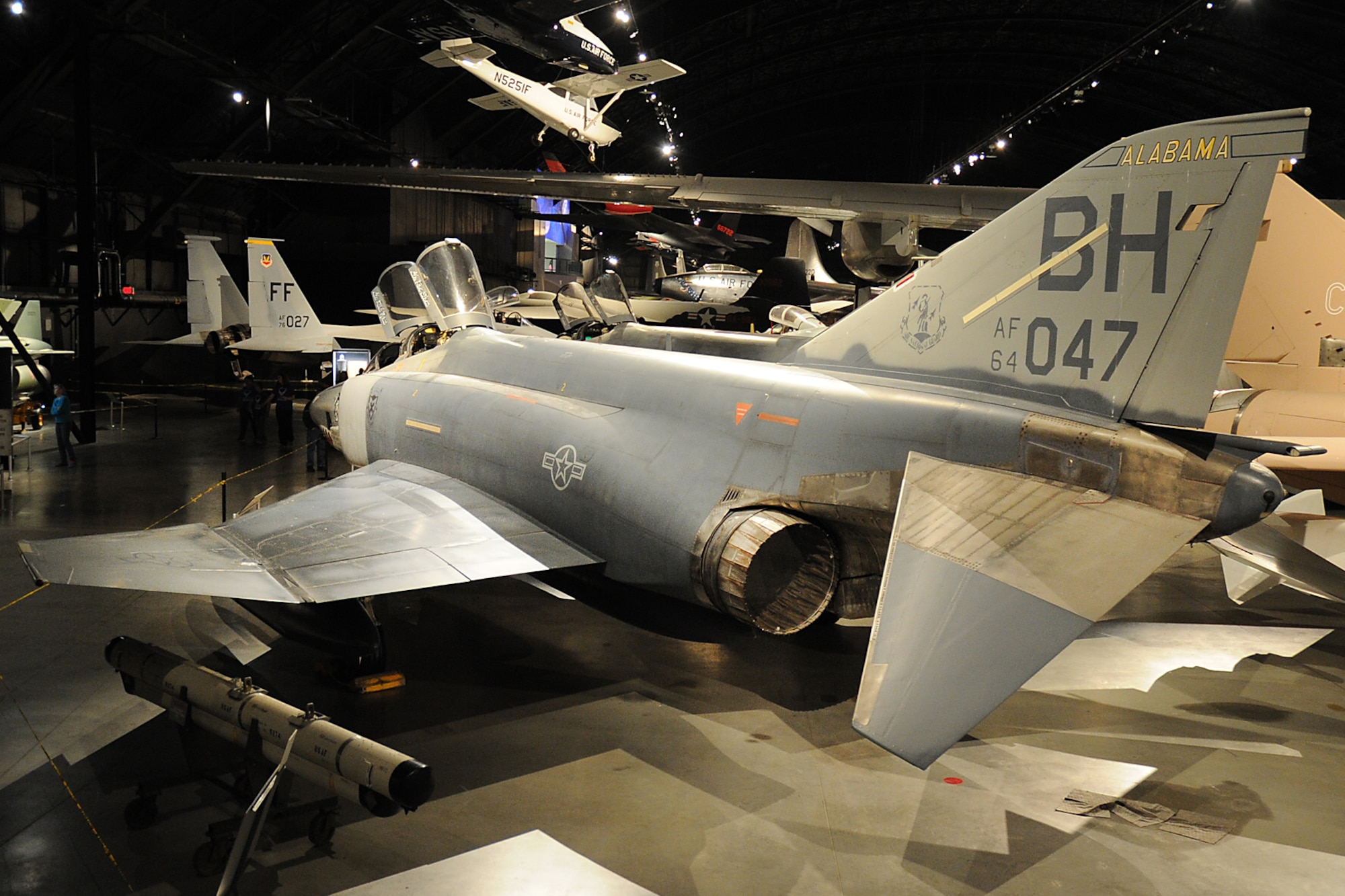 DAYTON, Ohio -- McDonnell Douglas RF-4C Phantom II in the Cold War Gallery at the National Museum of the United States Air Force. (U.S. Air Force photo)
