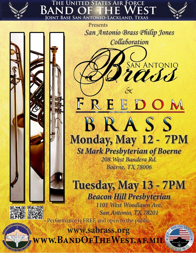 Freedom Brass with SA Symphony Brass Flyer