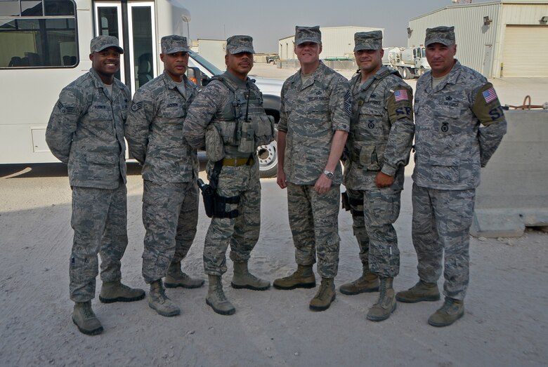 CMSAF visits Airmen at Al Udeid Air Base, Qatar > U.S. Air Forces