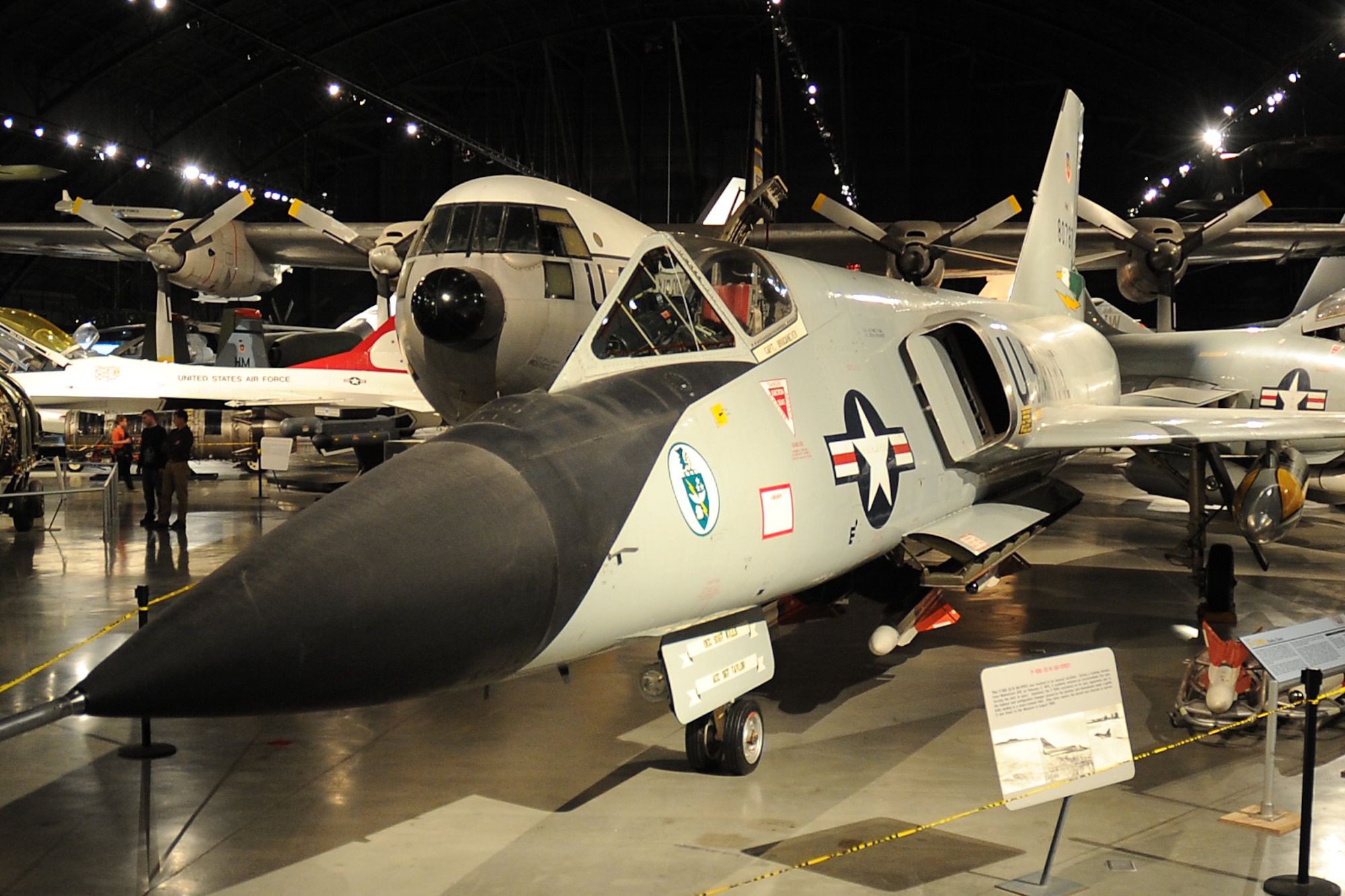 DAYTON, Ohio -- Convair F-106A Delta Dart in the Cold War Gallery at the National Museum of the United States Air Force. (U.S. Air Force photo by Ken LaRock)
