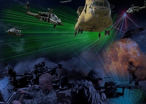 Live synthetic is the U.S. Army's next generation of simulation, providing a cost-effective, safe and interactive combat training experience. The service hopes to begin fielding systems by fiscal year 2022 and have them in place Army-wide by fiscal year 2025. (U.S. Army file graphic)