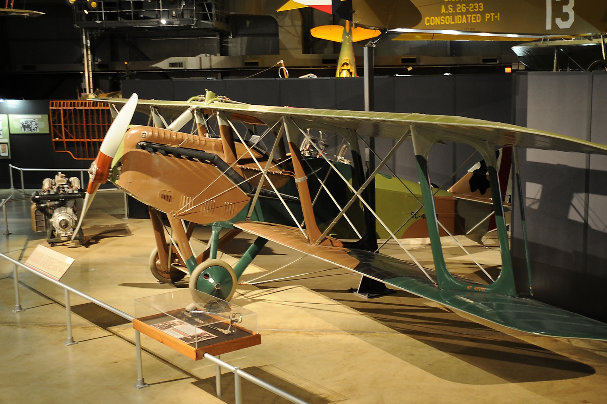 DAYTON, Ohio -- Packard LePere LUSAC in the Early Years Gallery at the National Museum of the United States Air Force. (U.S. Air Force photo)
