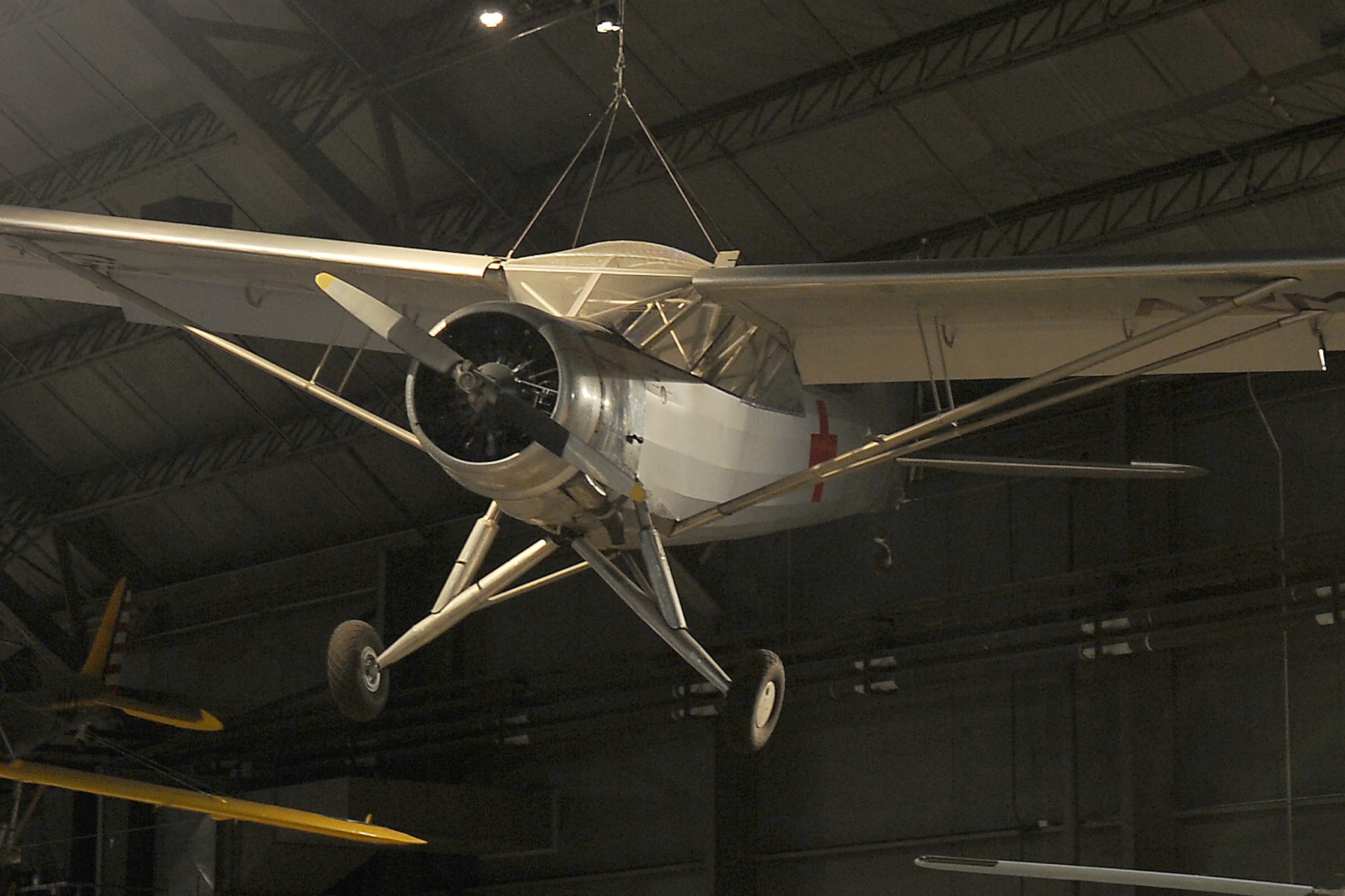 DAYTON, Ohio -- Vultee L-1A Vigilant in the World War II Gallery at the National Museum of the United States Air Force. (U.S. Air Force photo) 
