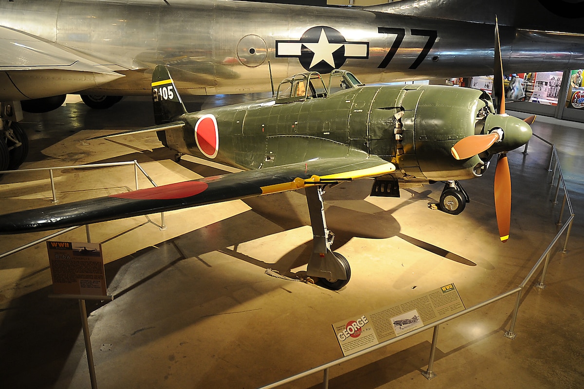 カリン(1) Kawanishi N1K2-Ja Shiden Kai (George) > National Museum of