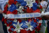The Joint Base San Antonio community celebrated the annual San Antonio Fiesta Pilgrimage to the Alamo event April 21. The pilgrimage is a processional and memorial tribute to the Alamo heroes and the heritage of Texas. (U.S. Air Force photo by Joel Martinez)