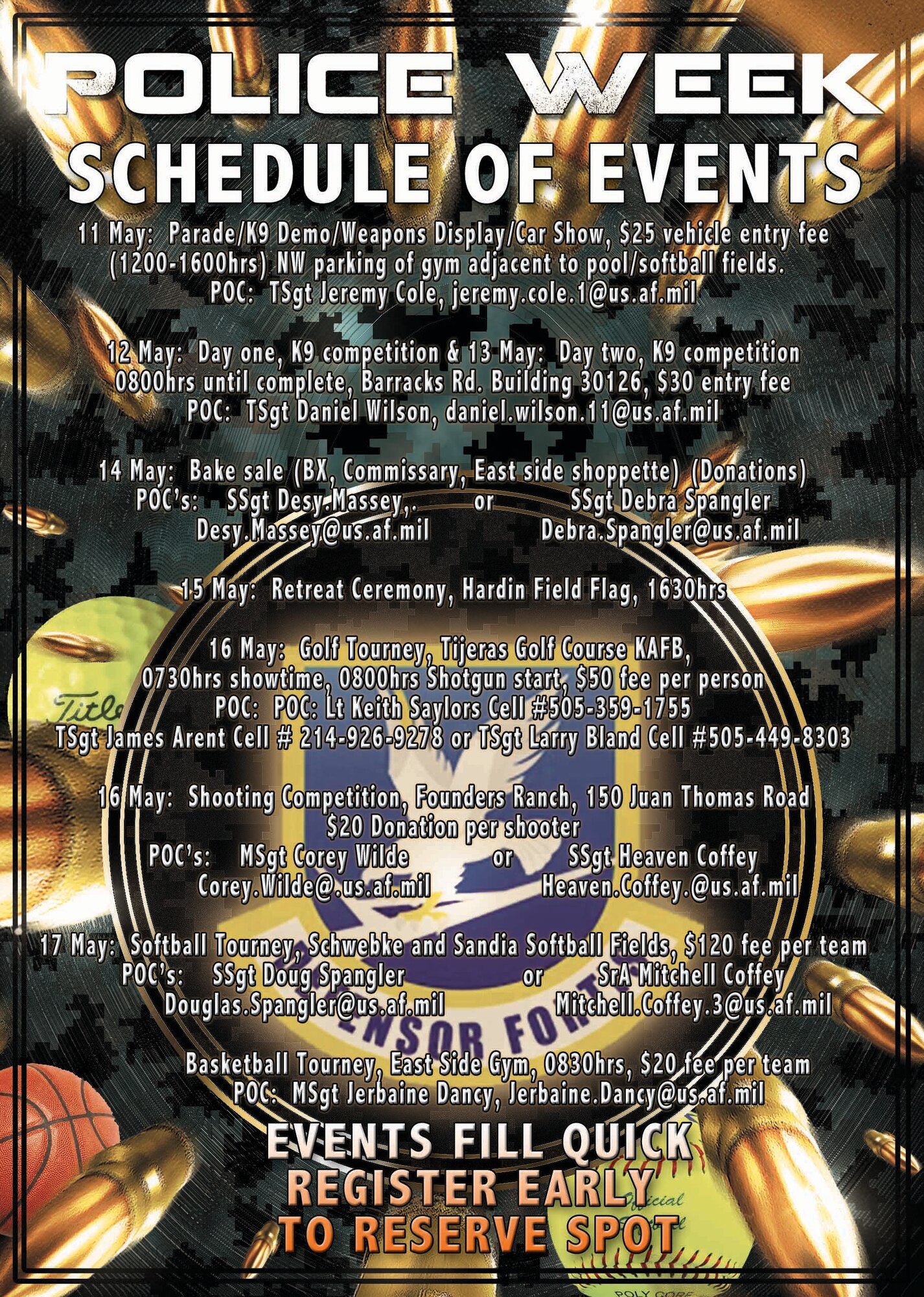 Kirtland AFB to observe Police Week 2014. 