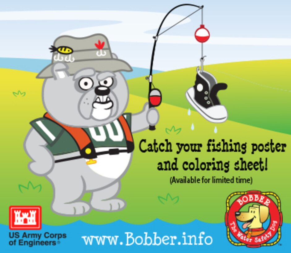 Catch your fishing poster and coloring sheet at www.Bobber.info!