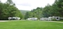 Campers on the electric and water sites on the south side of the Winhall Brook Campground at Ball Mountain Lake, Jamaica, Vt. (U.S. Army Corps of Engineers photo)