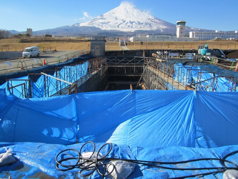 The Camp Fuji Hazardous Material Control Center was transferred to the U.S. Marine Corps in Camp Fuji on Dec 19, 2013 after a final inspection of the building was conducted.