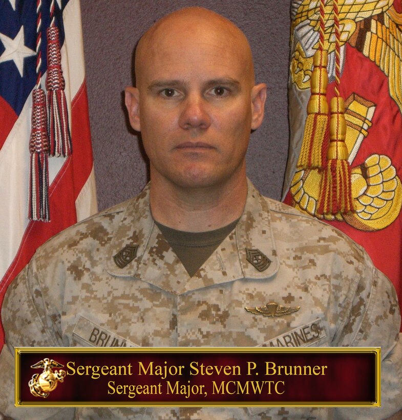 MCMWTC Sergeant Major Steven P. Brunner