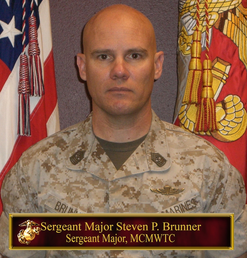 MCMWTC Sergeant Major Steven P. Brunner