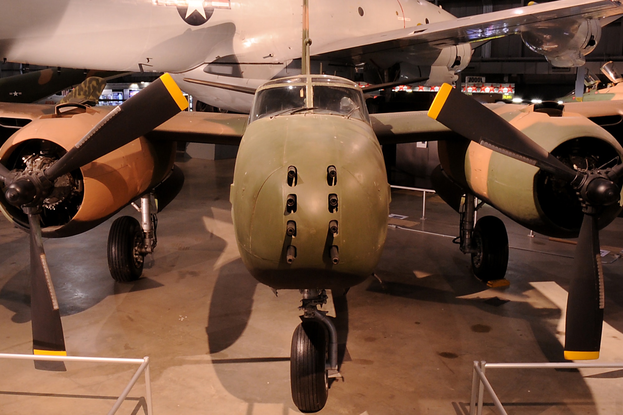 DAYTON, Ohio -- Douglas B-26K Counter Invader in the Southeast Asia War Gallery at the National Museum of the United States Air Force. (U.S. Air Force photo)

