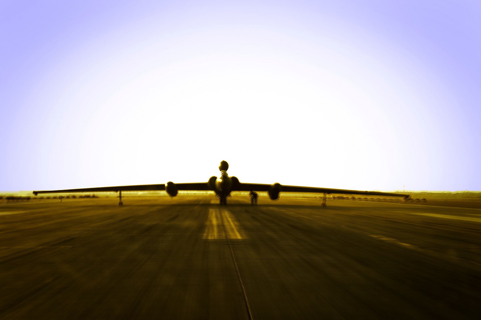 Lt. Col. Jeff Klosky sits inside a U-2 Dragon Lady preparing for his flight April 20, 2014, at an undisclosed location in Southwest Asia.  The flight marked Klosky’s 2,500th hour of flight in the U-2.(U.S. Air Force photo byTech. Sgt. Russ Scalf/Released)