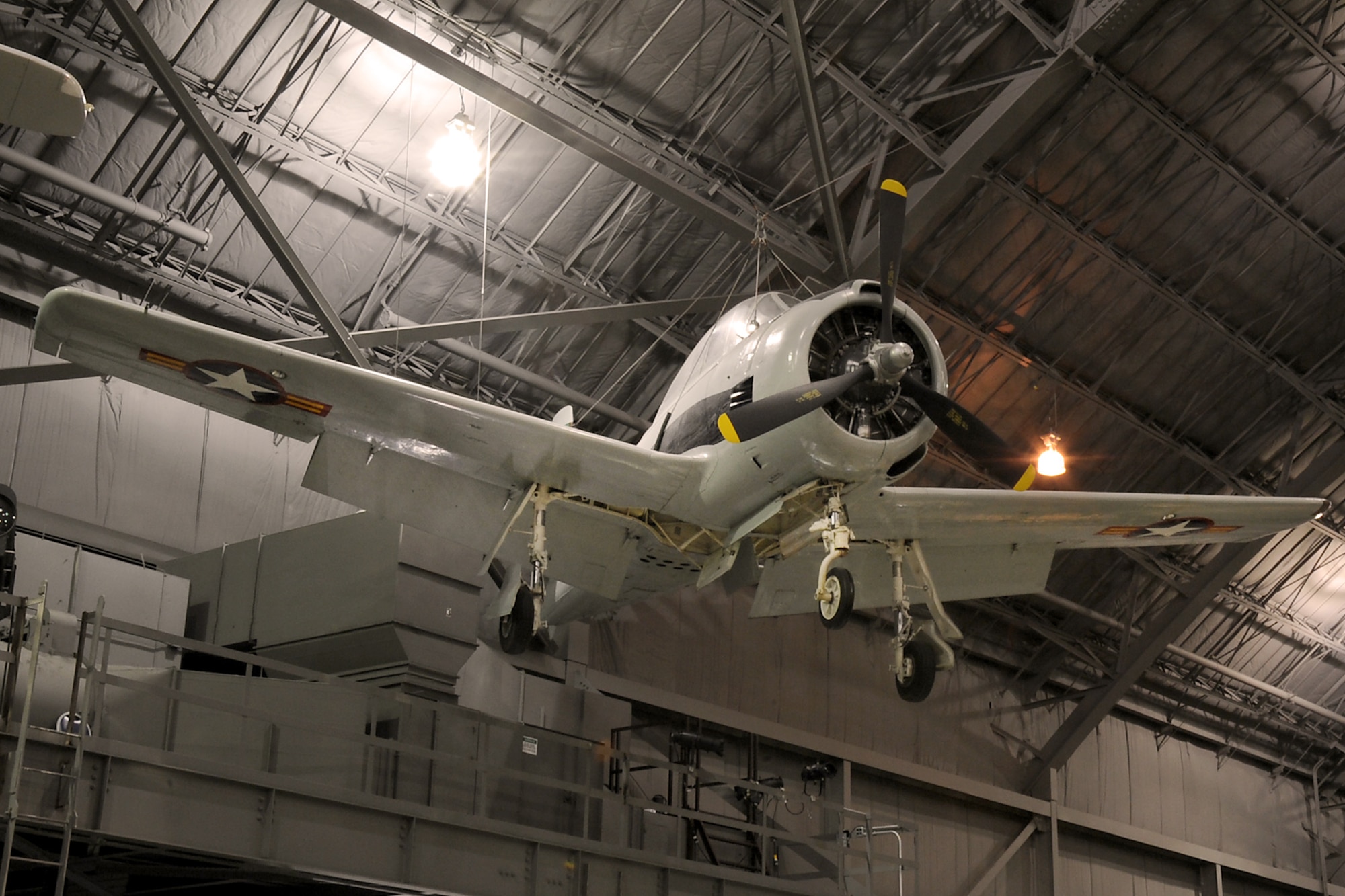 DAYTON, Ohio -- North American T-28B in the Southeast Asia War Gallery at the National Museum of the United States Air Force. (U.S. Air Force photo)
