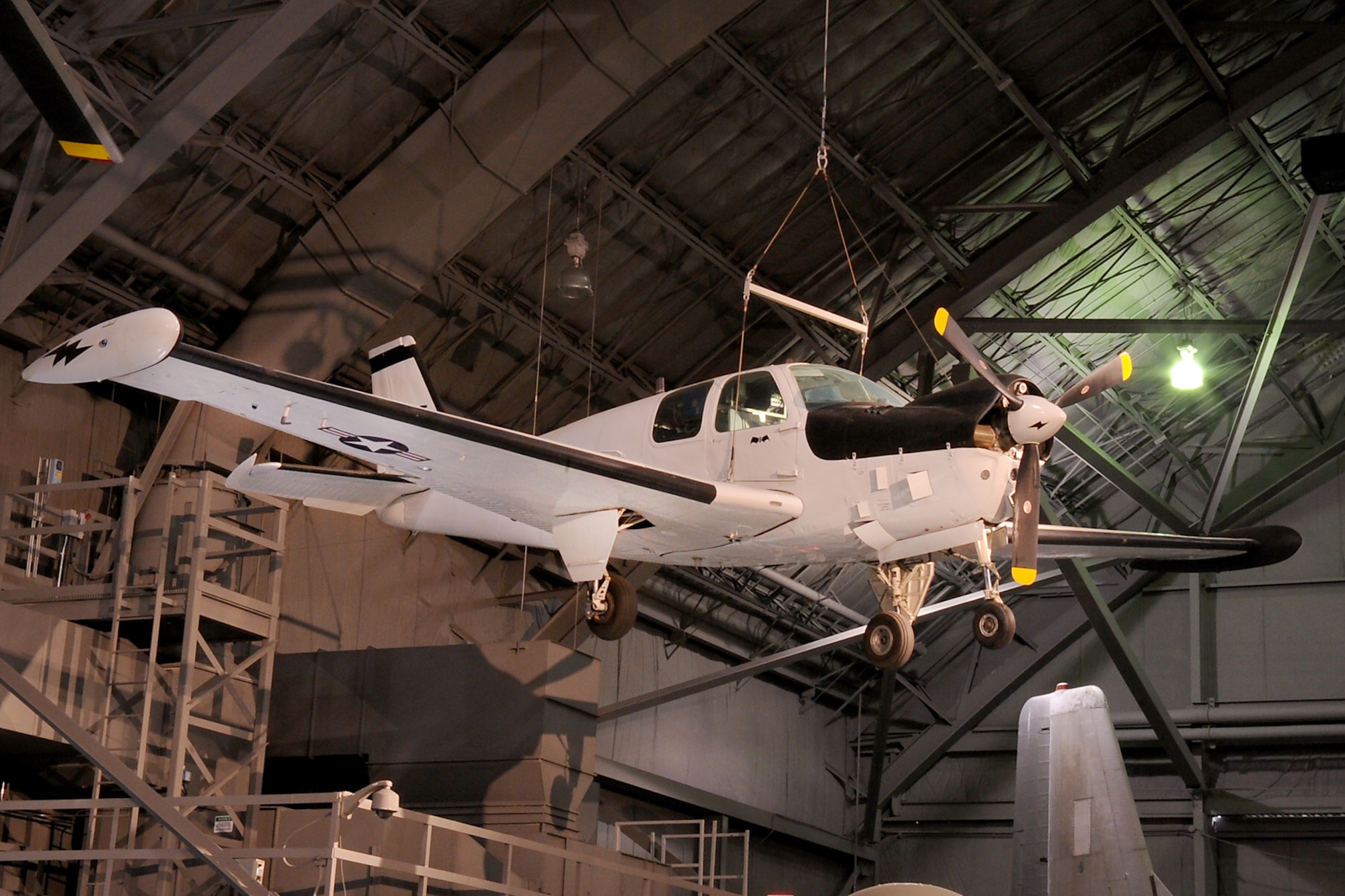 DAYTON, Ohio -- Beech QU-22B in the Southeast Asia War Gallery at the National Museum of the United States Air Force. (U.S. Air Force photo) 
