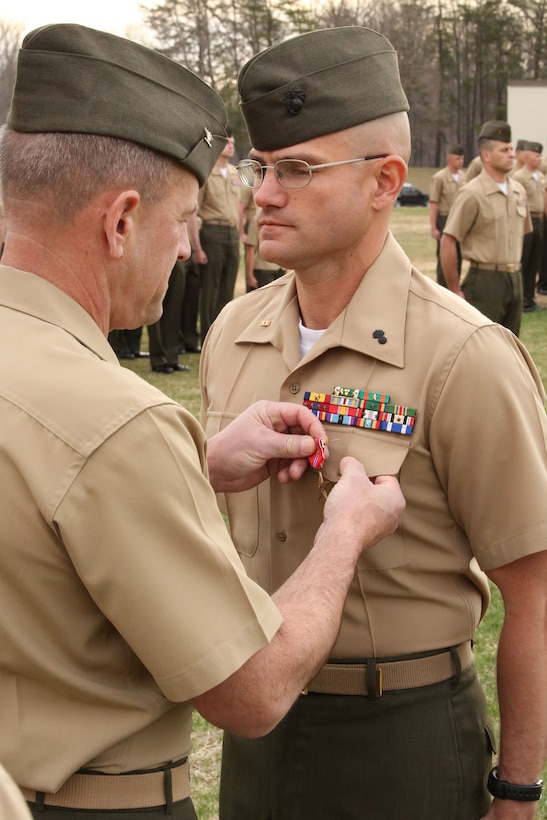 Marine awarded Bronze Star Medal for actions in Afghanistan