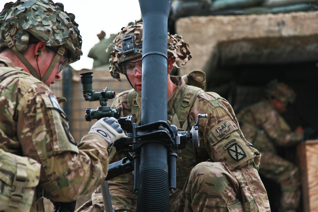 U.S. Army Pfc. Joshua Brown And U.S. Army Spc. Nicholas Morton Check ...