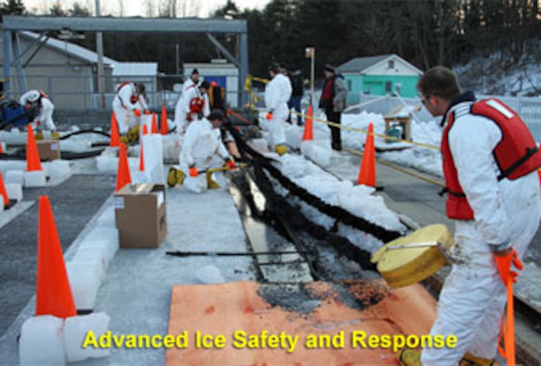 ERDC-CRREL is working to develop methods for detecting and mapping oil in and under ice.  This will improve spill response capabilities for oil and gas operations in Arctic regions.