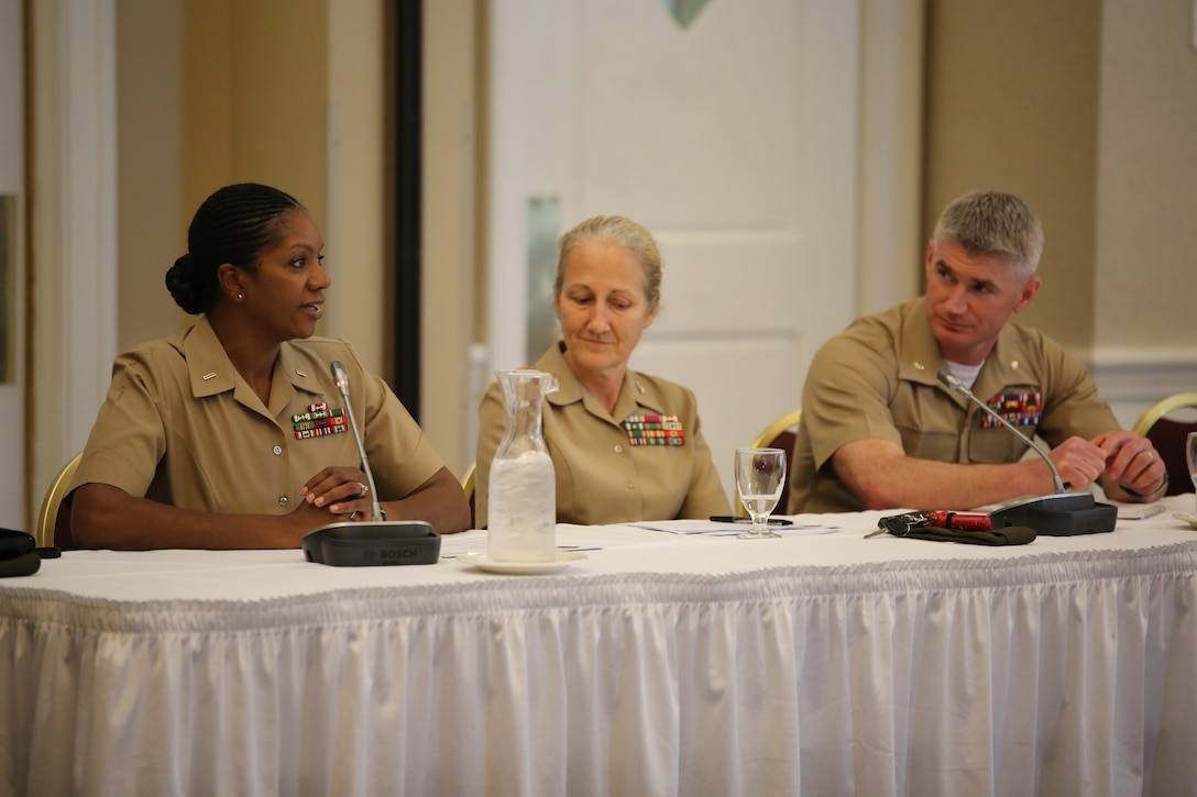 MCLS Hosts Marine and civilian leaders