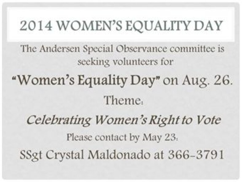 140430 Women's Equality