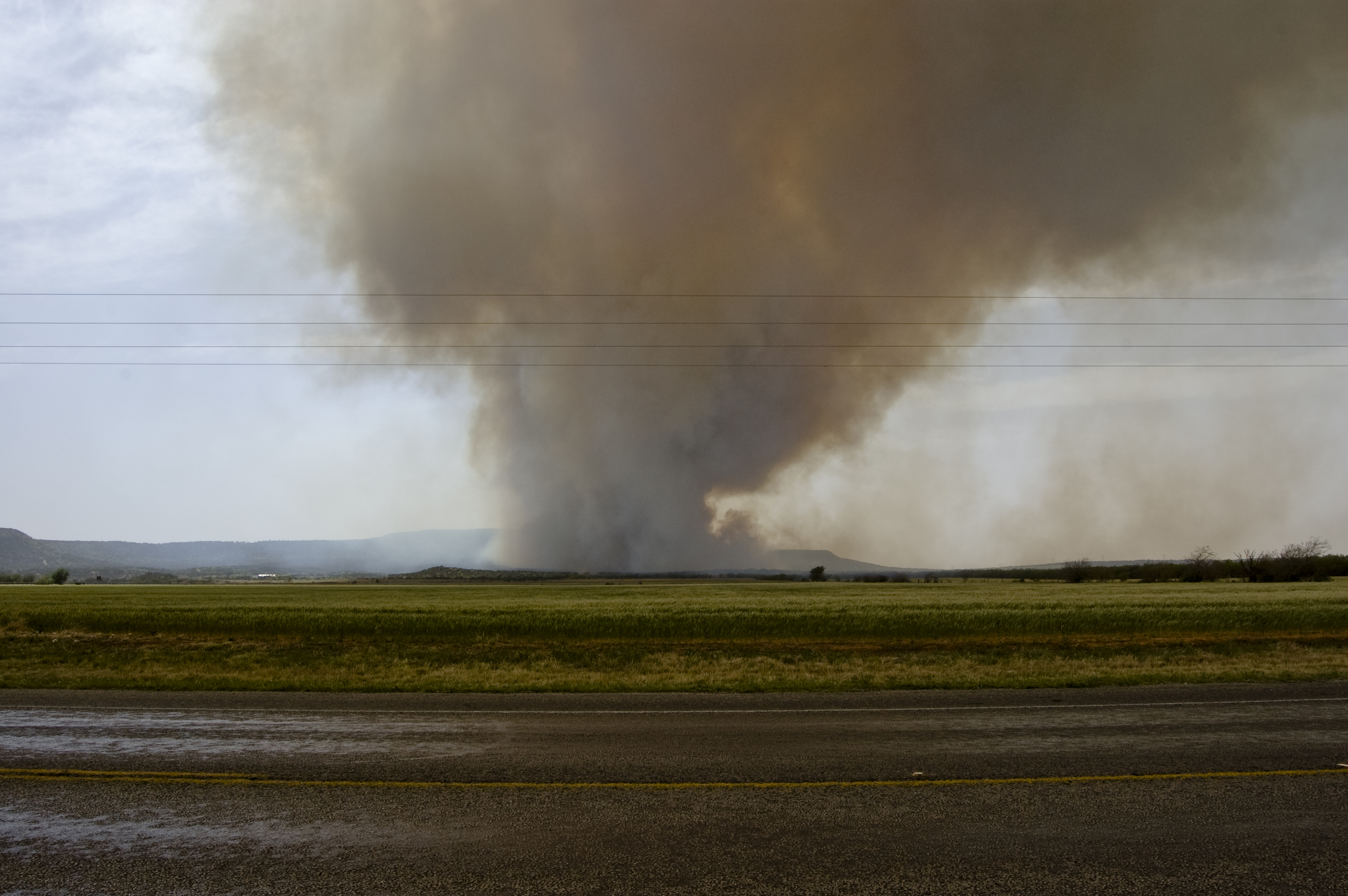 Dyess, area fire departments work together to suppress 3day Camp Barkeley fire