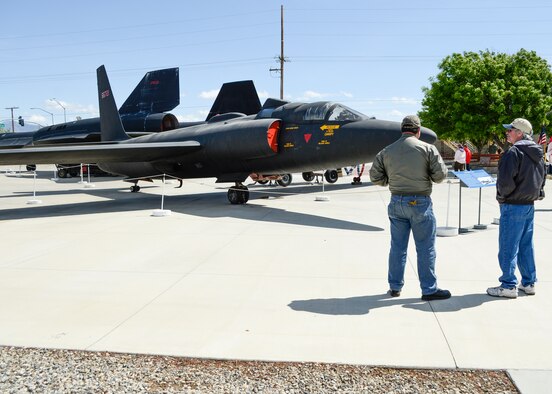 A U-2 on display at Blackbird Air Park at USAF Plant 42 in Palmdale, Calif. (U.S. Air Force photo by Rebecca Amber)