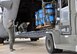 Members of the 32nd Aerial Port Squadron load a Containerized Delivery System into a C-130 Hercules using a 10-K forklift on the flight line of Pittsburgh International Airport Air Reserve Station, April 5, 2014. The loading of the system was part of a flight generation exercise was held at the 911th during the April Unit Training Assembly. The exercise was held to make sure every squadron will be mission ready whenever and wherever it may be needed throughout the world. (U.S. Air Force photo by Senior Airman Joseph E. Bridge)