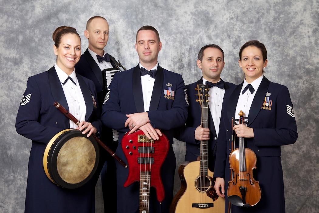 Celtic Aire will embark on their first national tour in May. (U.S. Air Force photo by Master Sgt. Tara Islas/released)
