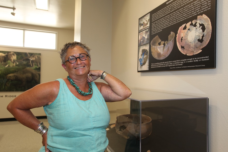 Albers is currently a cultural resources specialist at the Combat Center's Curation Center. She is also a fan of fashion, sports cars, and participated in the Clinton Campaign in the 90's.