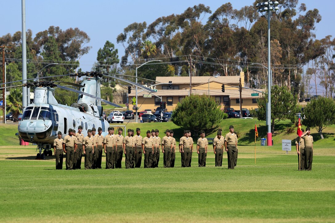 Brig. Gen. John W. Bullard relinquished command of Marine Corps Installations West and Marine Corps Base Camp Pendleton to Brig. Gen. Edward D. Banta during a Change of Command at the 11 Area Parade Field Aug. 1.

Bullard who served as commanding general here since August 2013, acting as both the commanding general for Marine Corps Base Camp Pendleton as well as commanding general for MCI-West, is retiring after 31 years of honorable and faithful military service.

Before taking command of MCI-West, Banta served as the commanding general of 2nd Marine Logistics Group in Camp Lejeune, N.C.
