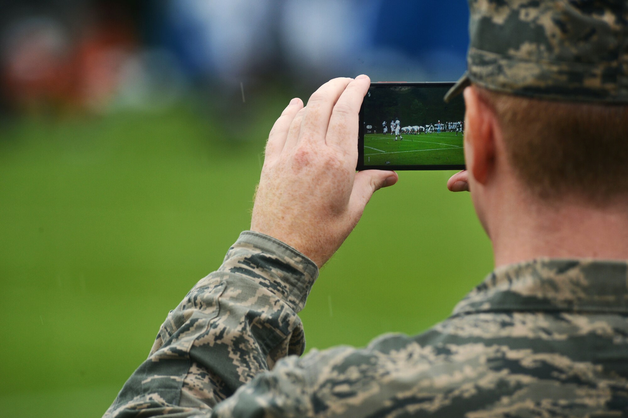 Carolina Panthers salute service members > Shaw Air Force Base