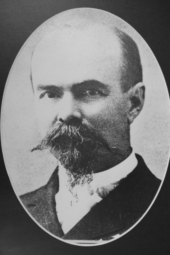 Frederick A. Hinman was the third officer in charge of what would later become the Norfolk District, U.S. Army Corps of Engineers. He became the officer in charge of the United States Engineer Office in Norfolk on March 16, 1884. During that time, he improved the approach to Norfolk Harbor and the navy yard between Lambert’s Point and Fort Norfolk and cleared sunken vessels that obstructed navigation in Virginia and North Carolina. Hinman left the Norfolk office in June of 1887. (U.S. Army photo)