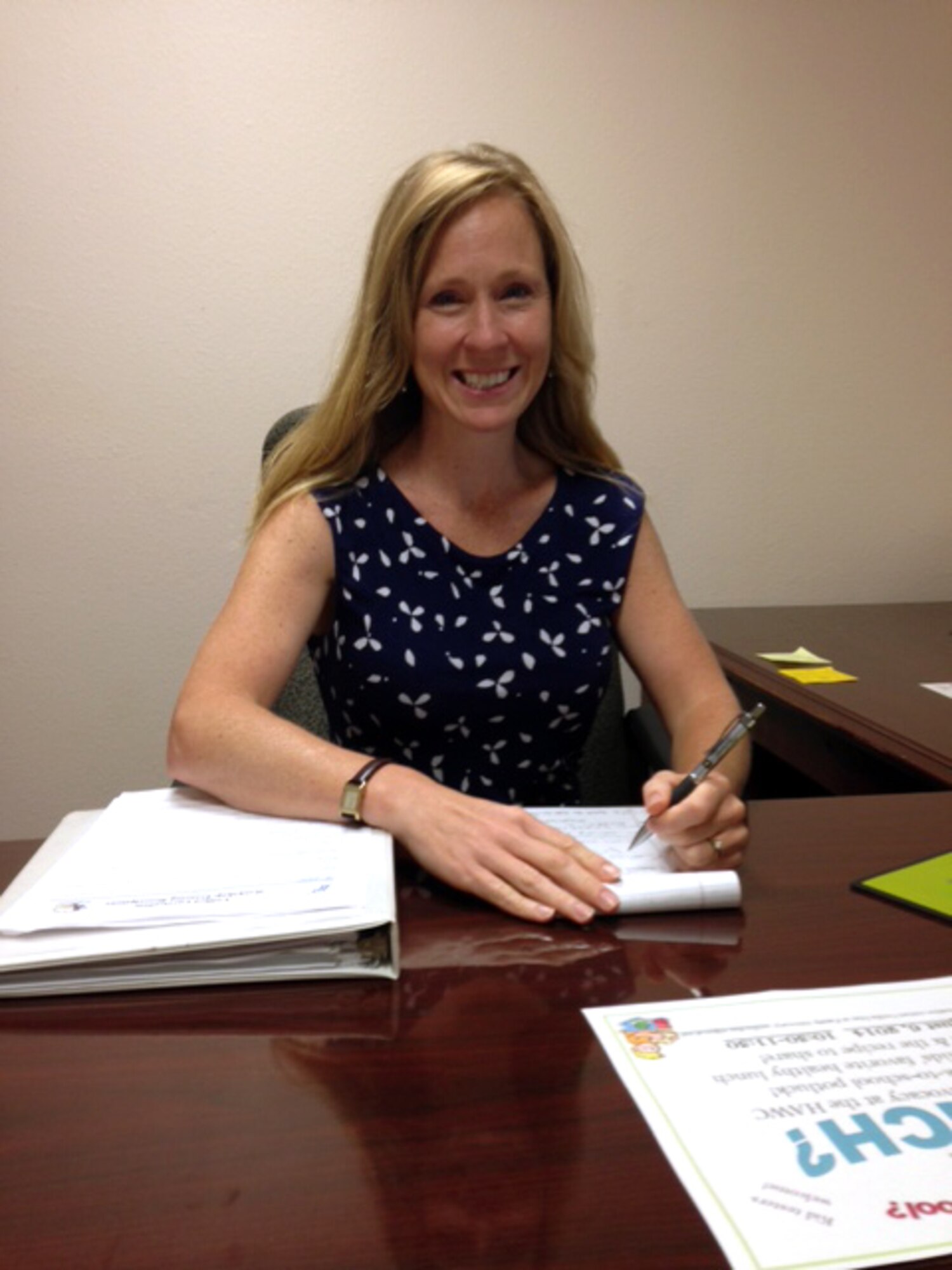 GOODFELLOW AIR FORCE BASE, Texas - Debra L. Scougall is the new School Liaison Officer and Exceptional Family Member Program specialist. The SLO/EFMP ensures that all school-age children of military members are in an environment where they can excel academically regardless of medical, developmental, intellectual or mental health conditions. (Courtesy photo)