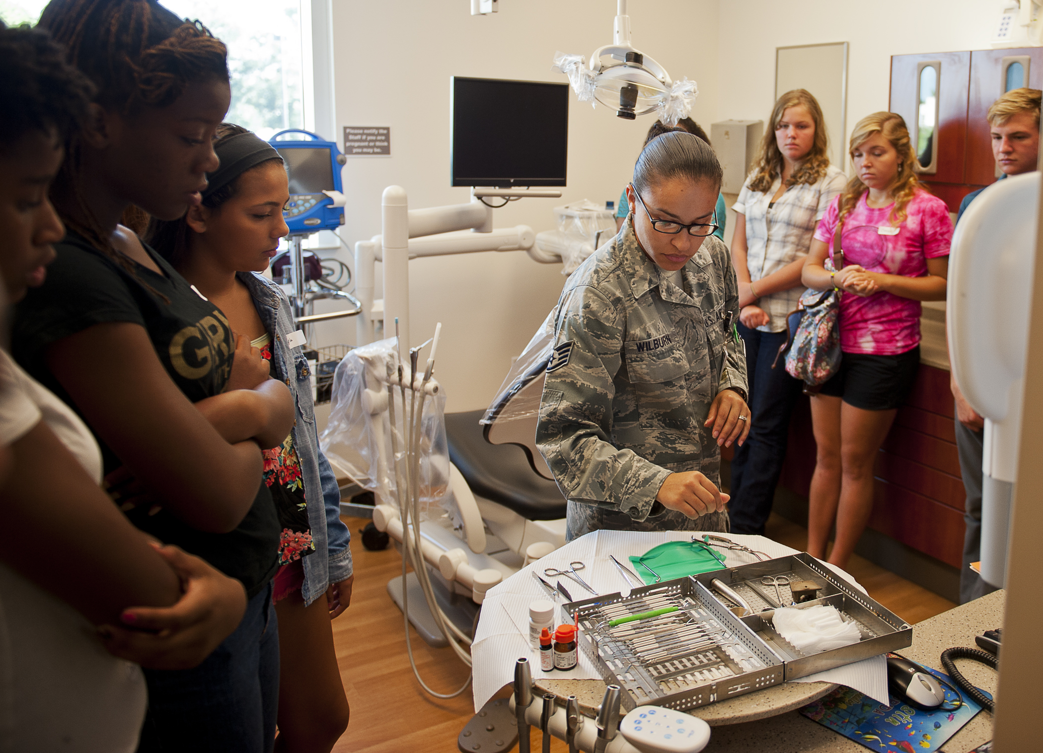 Eglin Hospital Kid's Career Day