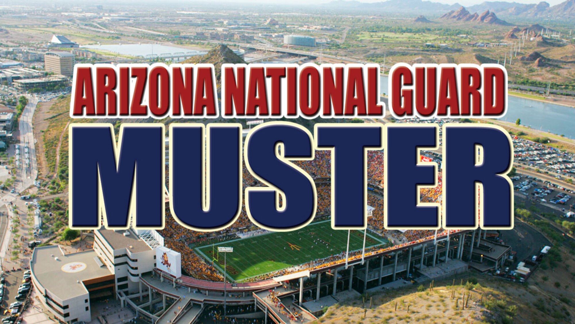 Join the men and women of the Arizona National Guard Sunday, Dec. 7, at 11 a.m., at ASU Sun Devil Stadium in Tempe as they rally to honor the service and sacrifice of all Arizona veterans and show appreciation to the community they serve. (Arizona National Guard photo illustration)