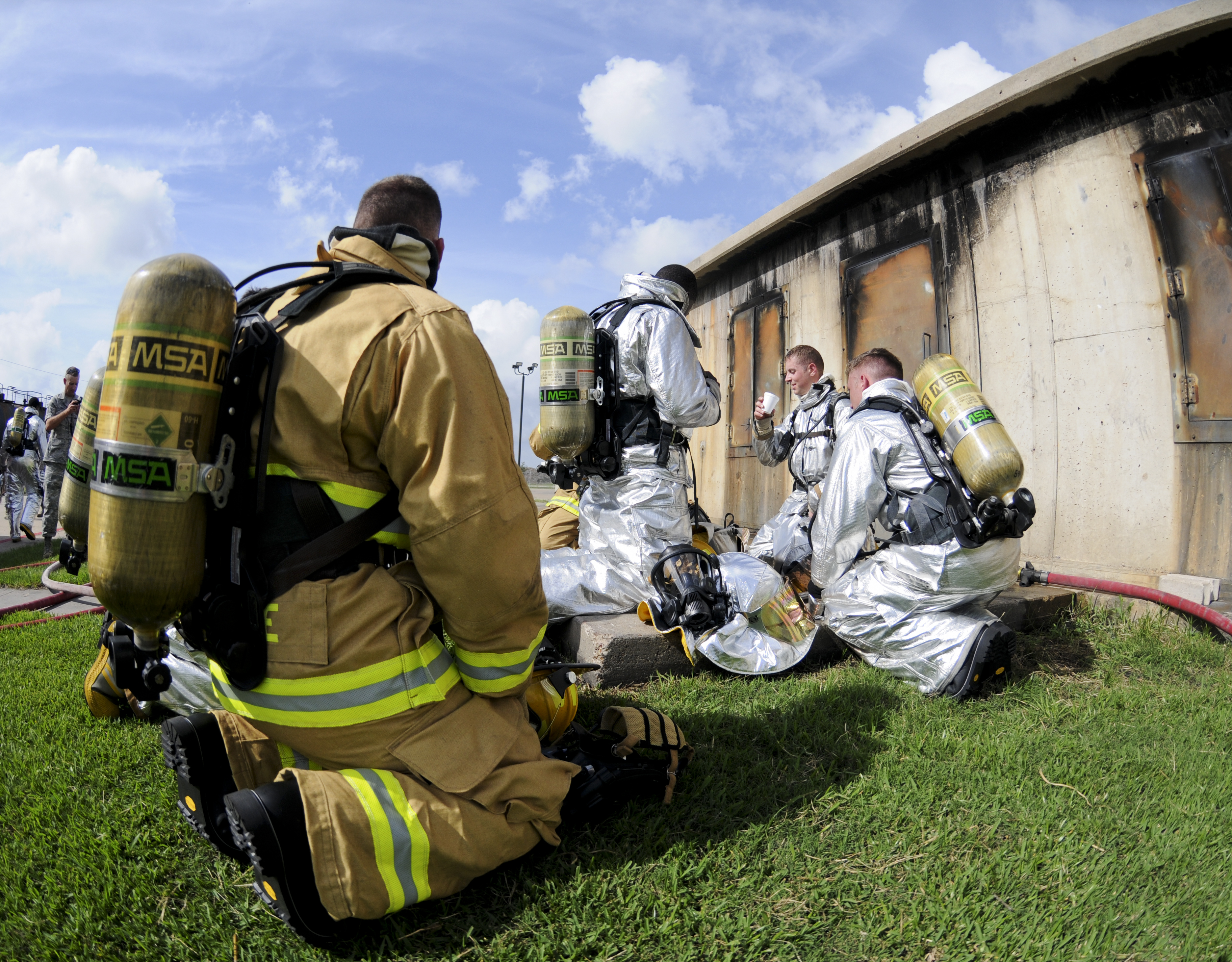 147th rw firefighter annual training