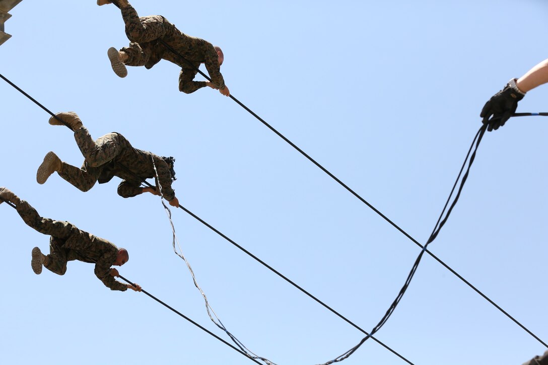Marines from across the Corps work with Emmy award-winning director Nicolai Fuglsig to gather film for the new Marine Corps recruiting commercials July 28-Aug. 4. The commercials took place at Marine Corps Base Camp Pendleton and Marine Corps Recruit Depot San Diego.